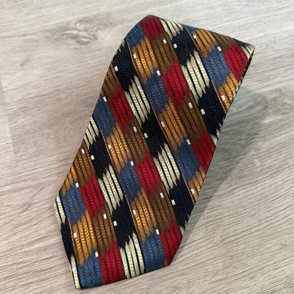 The Desantis Collection Handmade Silk Neck Tie - Picture 1 of 6
